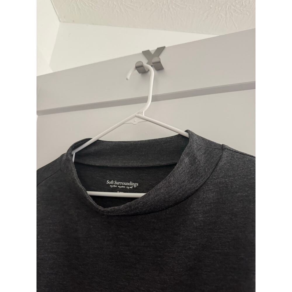Soft surrounding Grey Cowl neck long sleeve - Picture 5 of 7